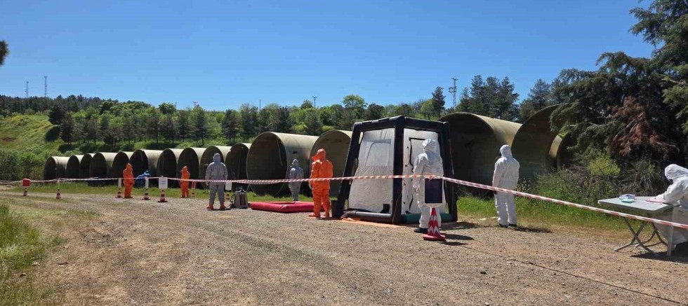 Diyarbakır’da kapsamlı afet sağlık tatbikatı