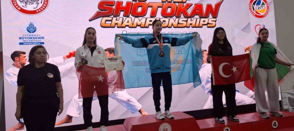 Diyarbakırlı sporcu, dünya 2’ncisi oldu