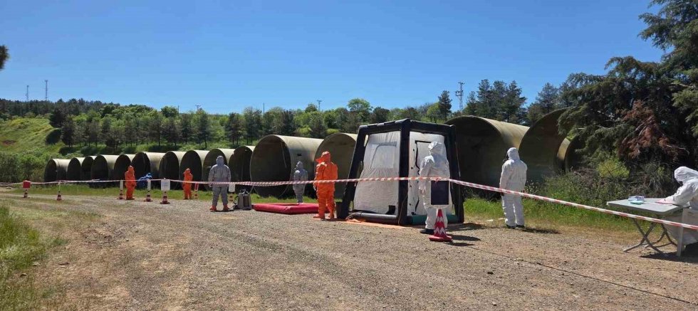 Diyarbakır’da kapsamlı afet sağlık tatbikatı