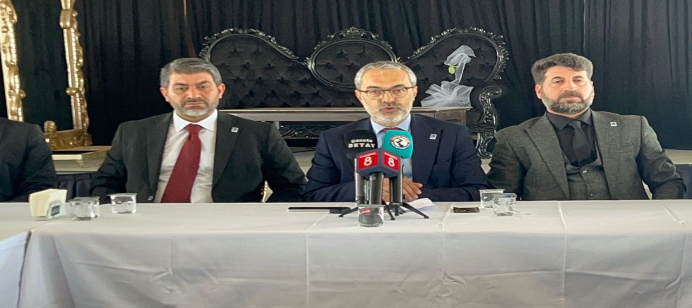 Huzur Partisi Lideri Emanetoğlu Diyarbakır’da…