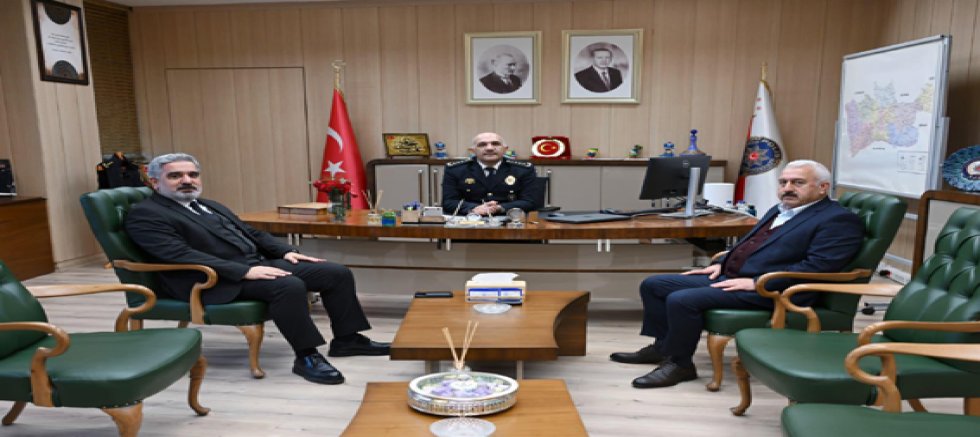 Mardian Mall Genel Müdürü Mahmut Yıldızhan'dan Polis Teşkilatına Ziyaret