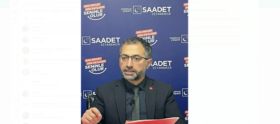 SAADET PARTİSİ’NDEN TARİHİ ÇAĞRI: BARIŞIN ÖNÜNÜ AÇALIM, KARDEŞLİĞİ BÜYÜTELİM