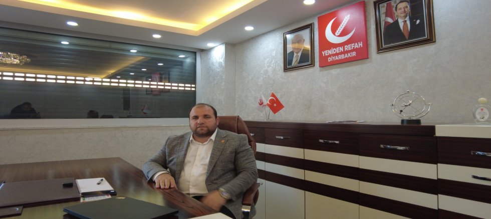 Yeniden Refah Partisi Diyarbakır İl Başkanı Ali Erdem, Genel Başkanımız Dr. Fatih Erbakan’ın ekonomik projelerine ilişkin önemli açıklamalarda bulundu.
