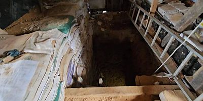15 metre tünel kazmışlar: Jandarmadan izinsiz kazı yapanlara operasyon