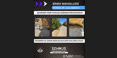 Çermik Belediyesi Sinek Çayı’nda Temizlik Çalışması Gerçekleştirdi