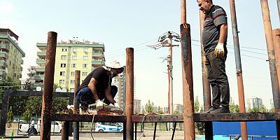 Çocuk Yaşam Evi Oyun Alanında Yenileme Çalışmaları Başladı