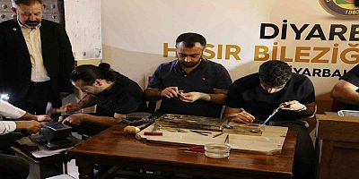 Coğrafi işaret tescilini alan Diyarbakır hasırının lansmanı yapıldı