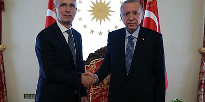 Cumhurbaşkanı Erdoğan NATO Genel Sekreteri Stoltenberg'i kabul etti