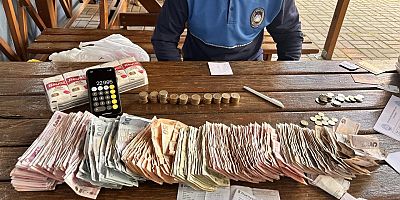 Dilenci kadının üzerinden 23 bin lira çıktı