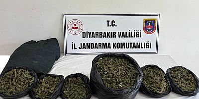 Diyarbakır’da 20 kilo 600 gram uyuşturucu ele geçirildi