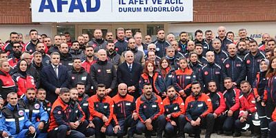 Diyarbakır’da 217 AFAD personeli peç taktı