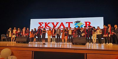 Ekvator Koleji’nden görkemli mezuniyet töreni