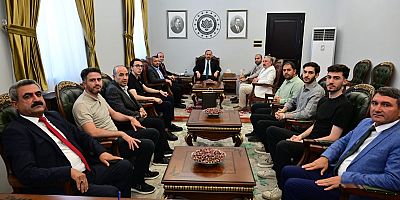 İş İnsanlarından Isparta Valisi Abdullah Erin’e Anlamlı Ziyaret