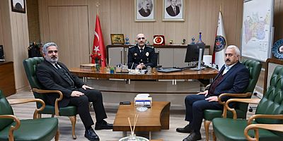 Mardian Mall Genel Müdürü Mahmut Yıldızhan'dan Polis Teşkilatına Ziyaret