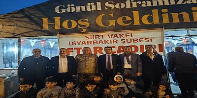 Siirt Vakfı Diyarbakır Şubesi'nden yüzlerce aileye iftar rahatlığı