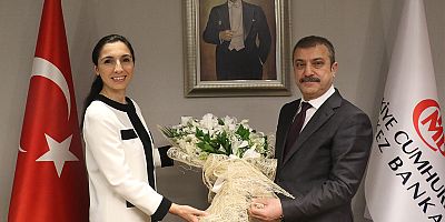 TCMB'de devir teslim: Hafize Gaye Erkan görevine başladı