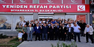 Yeniden Refah Partisi Diyarbakır İl Başkanlığı'nda Gündem Toplantısı
