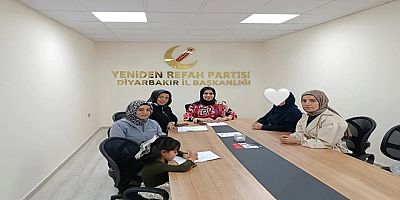Yeniden Refah Partisi Diyarbakır Teşkilatı, 3. Olağan Büyük Kongre İçin Hazırlıklarını Sürdürüyor